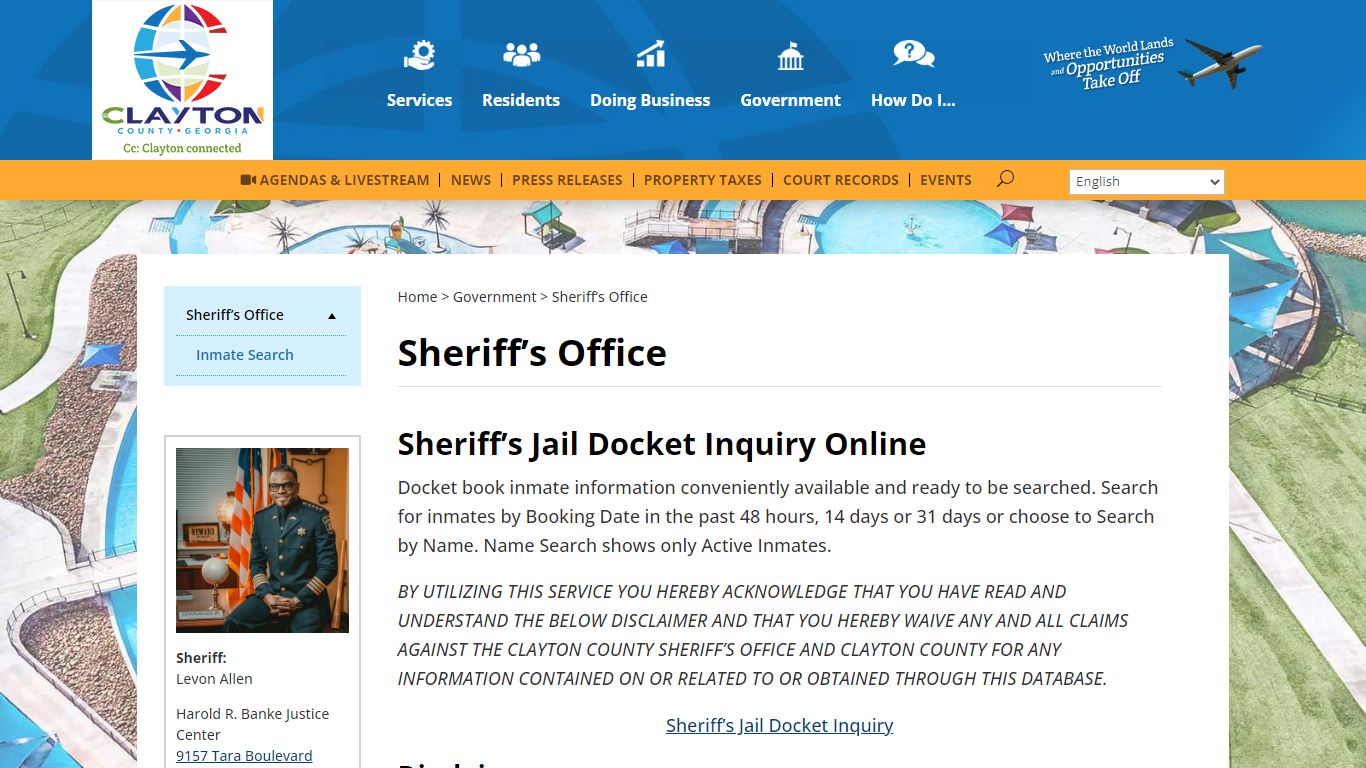 Sheriff’s Office | Clayton County, Georgia